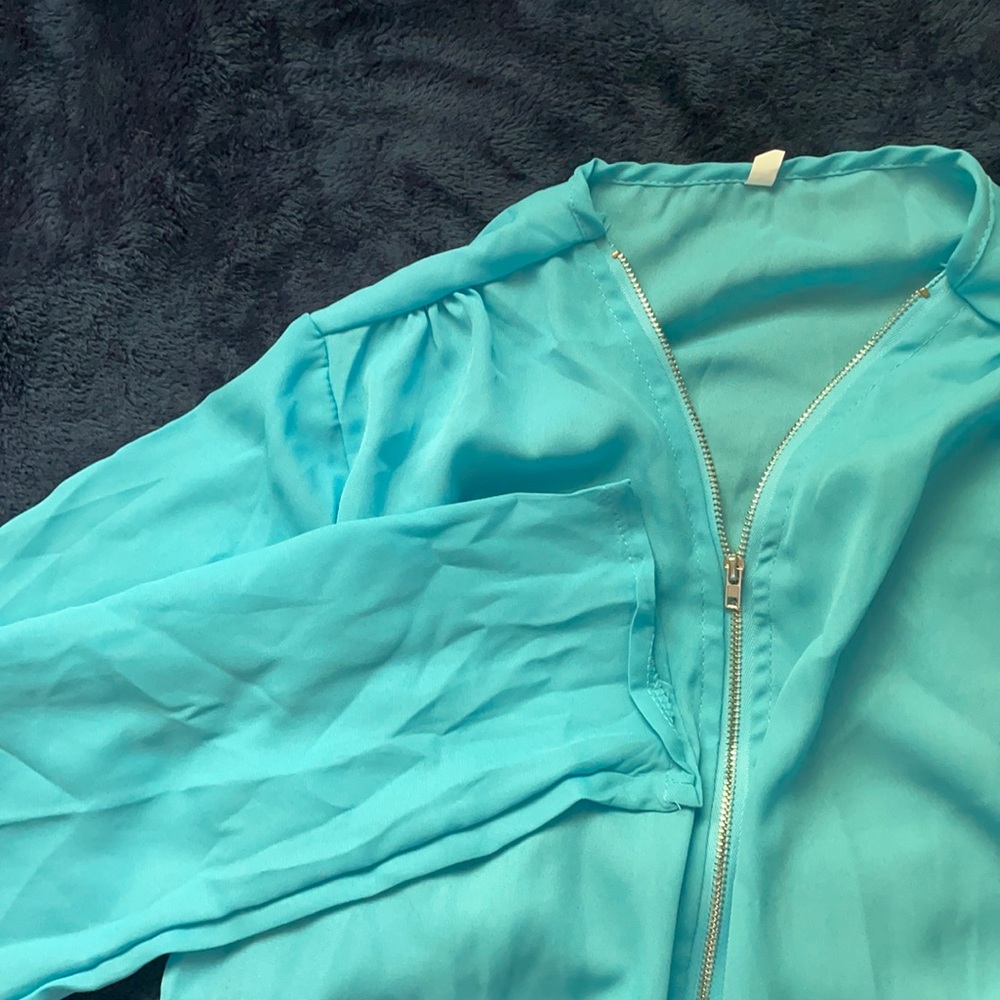 Blue blouse